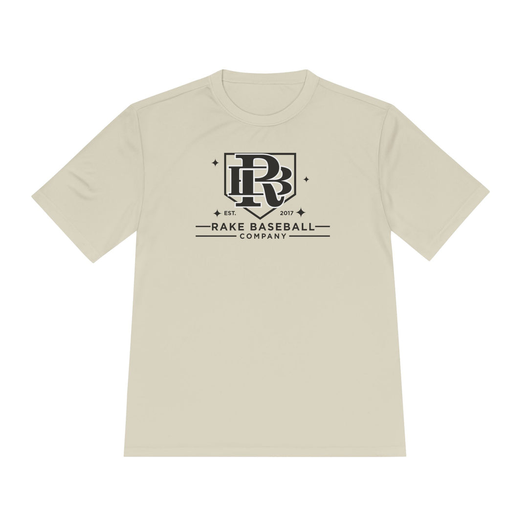 Rake Baseball Homeplate Tee Dry Fit Tee - Rake Baseball Company - RAKE BASEBALL | BASEBALL T-SHIRT | BASEBALL CLOTHING | GOOD VIBES ONLY