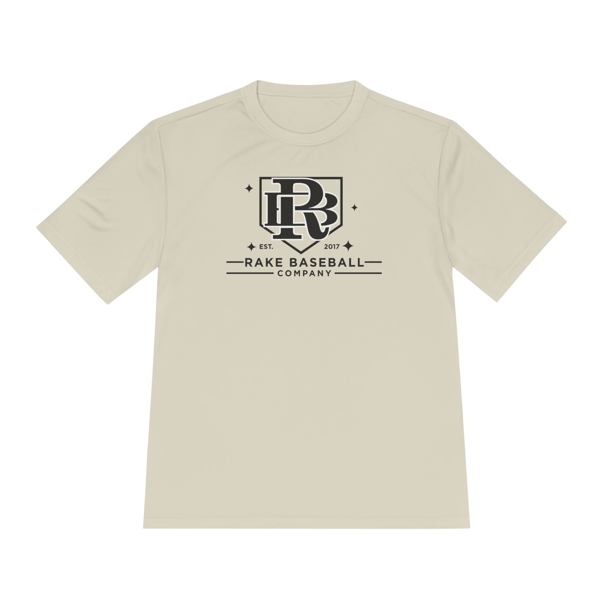 Rake Baseball Homeplate Tee Dry Fit Tee - Rake Baseball Company - RAKE BASEBALL | BASEBALL T-SHIRT | BASEBALL CLOTHING | GOOD VIBES ONLY
