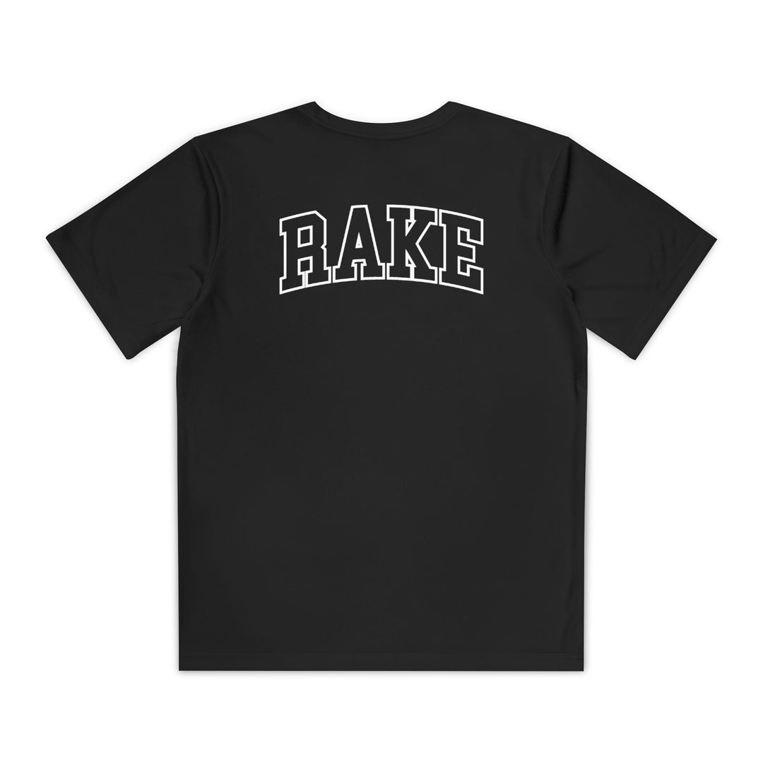Kids Rockin' Rake Dry Fit Tee - Rake Baseball Company - RAKE BASEBALL | BASEBALL T-SHIRT | BASEBALL CLOTHING | GOOD VIBES ONLY