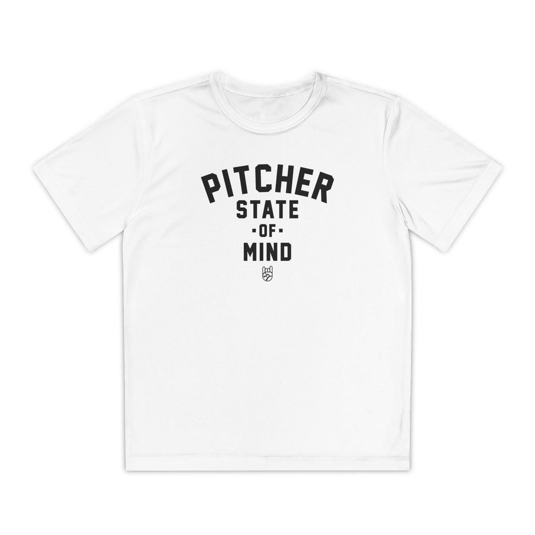 Kids Pitcher State Of Mind Dry Fit Tee