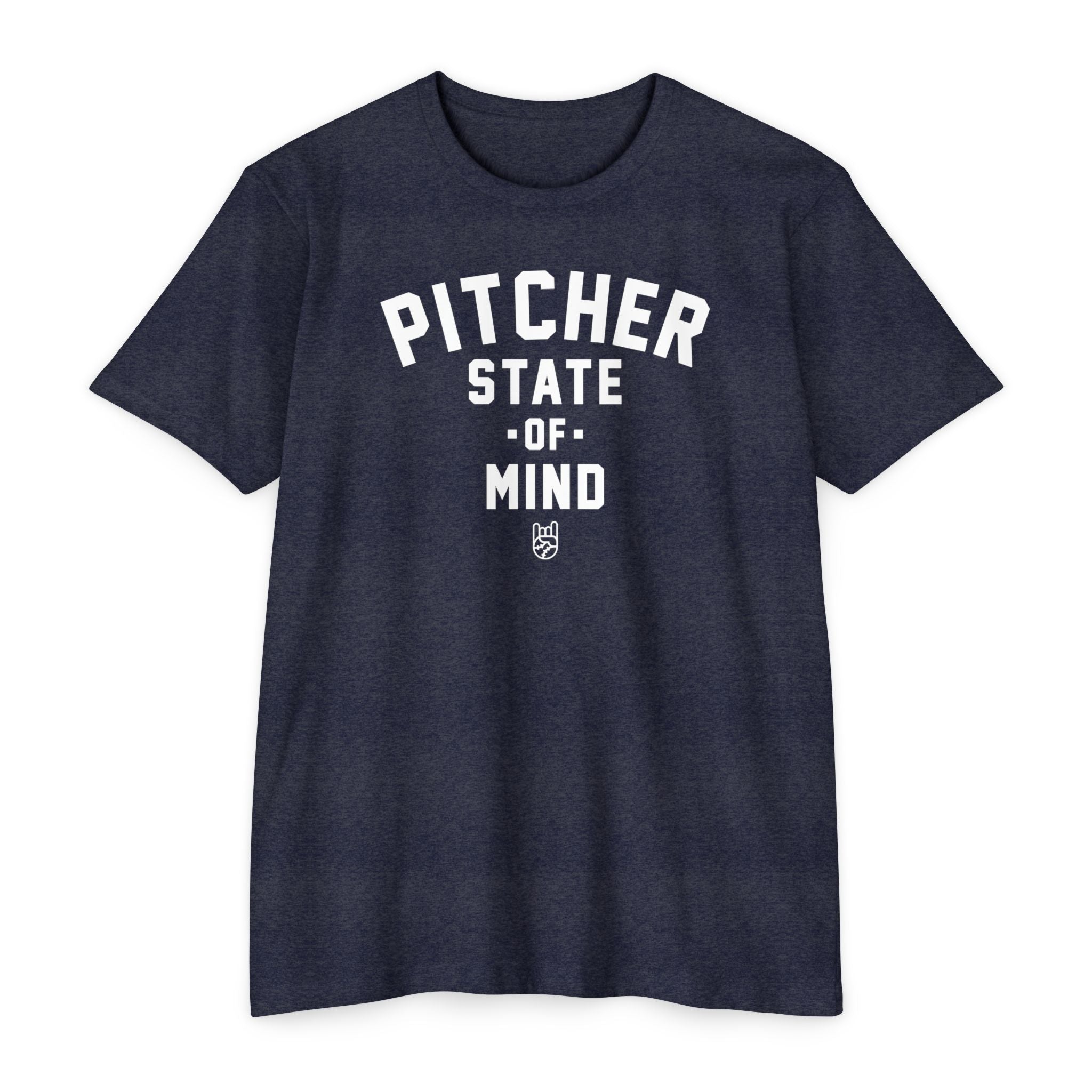 Pitcher State of Mind Tee - Rake Baseball Company - RAKE BASEBALL | BASEBALL T-SHIRT | BASEBALL CLOTHING | GOOD VIBES ONLY