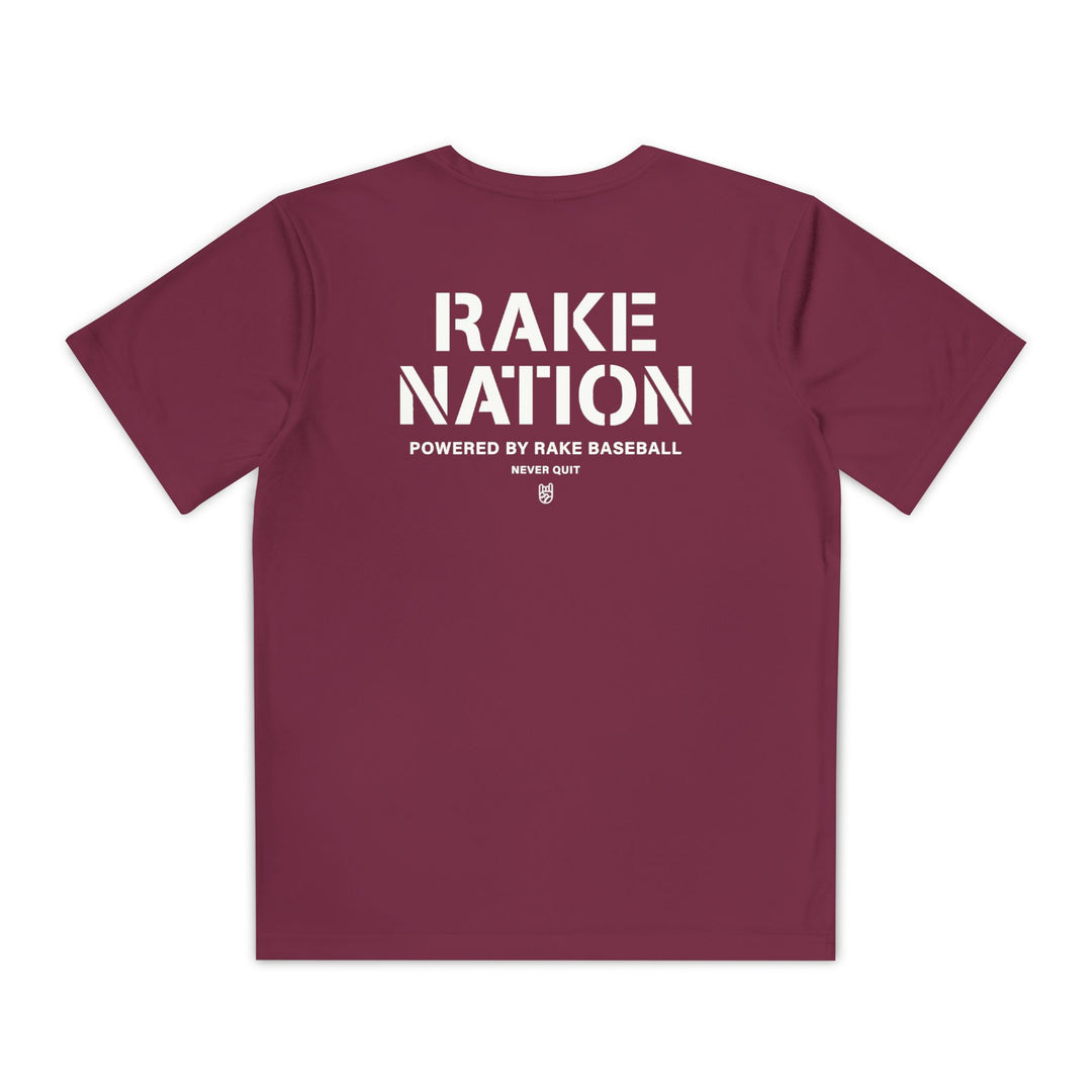 Kids Rake Nation Dry Fit Tee