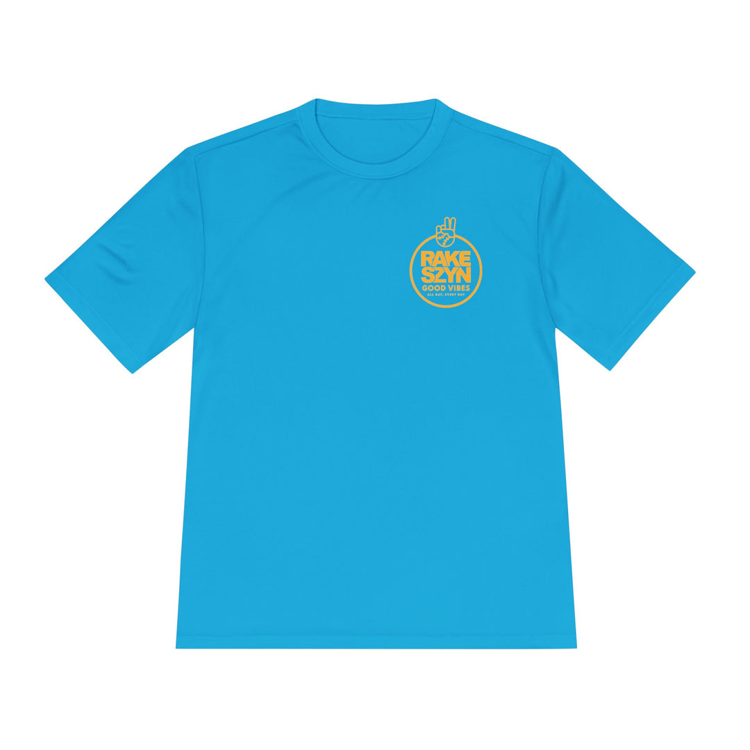 Rake SZYN Dry Fit Tee - Rake Baseball Company - RAKE BASEBALL | BASEBALL T-SHIRT | BASEBALL CLOTHING | GOOD VIBES ONLY