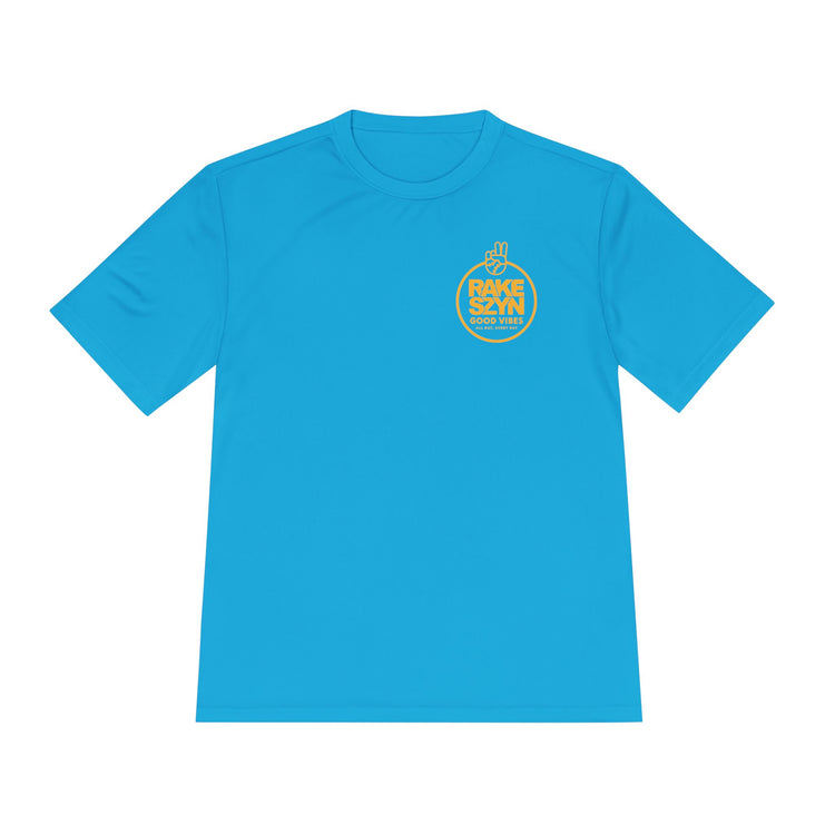Rake SZYN Dry Fit Tee - Rake Baseball Company - RAKE BASEBALL | BASEBALL T-SHIRT | BASEBALL CLOTHING | GOOD VIBES ONLY