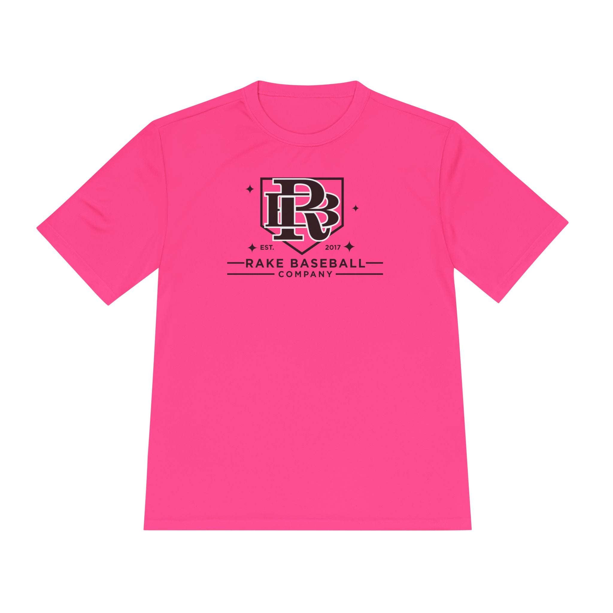 Rake Baseball Homeplate Tee Dry Fit Tee - Rake Baseball Company - RAKE BASEBALL | BASEBALL T-SHIRT | BASEBALL CLOTHING | GOOD VIBES ONLY