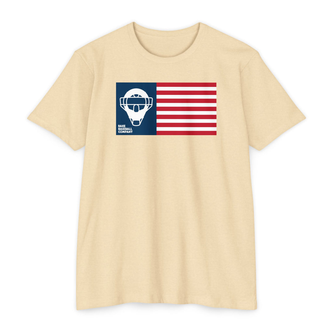 Catcher's Mask Flag Tee