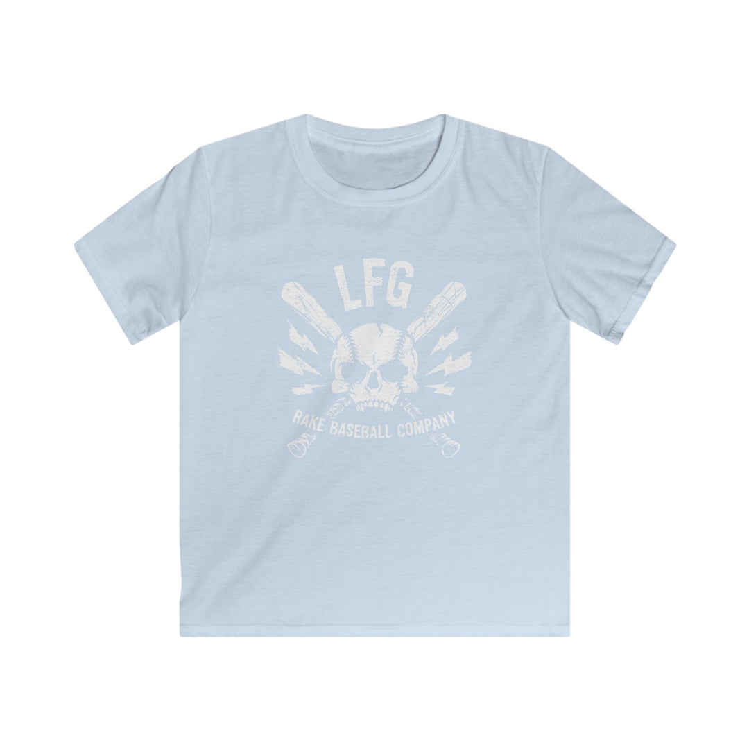 Kids LFG Skull Baseball Tee