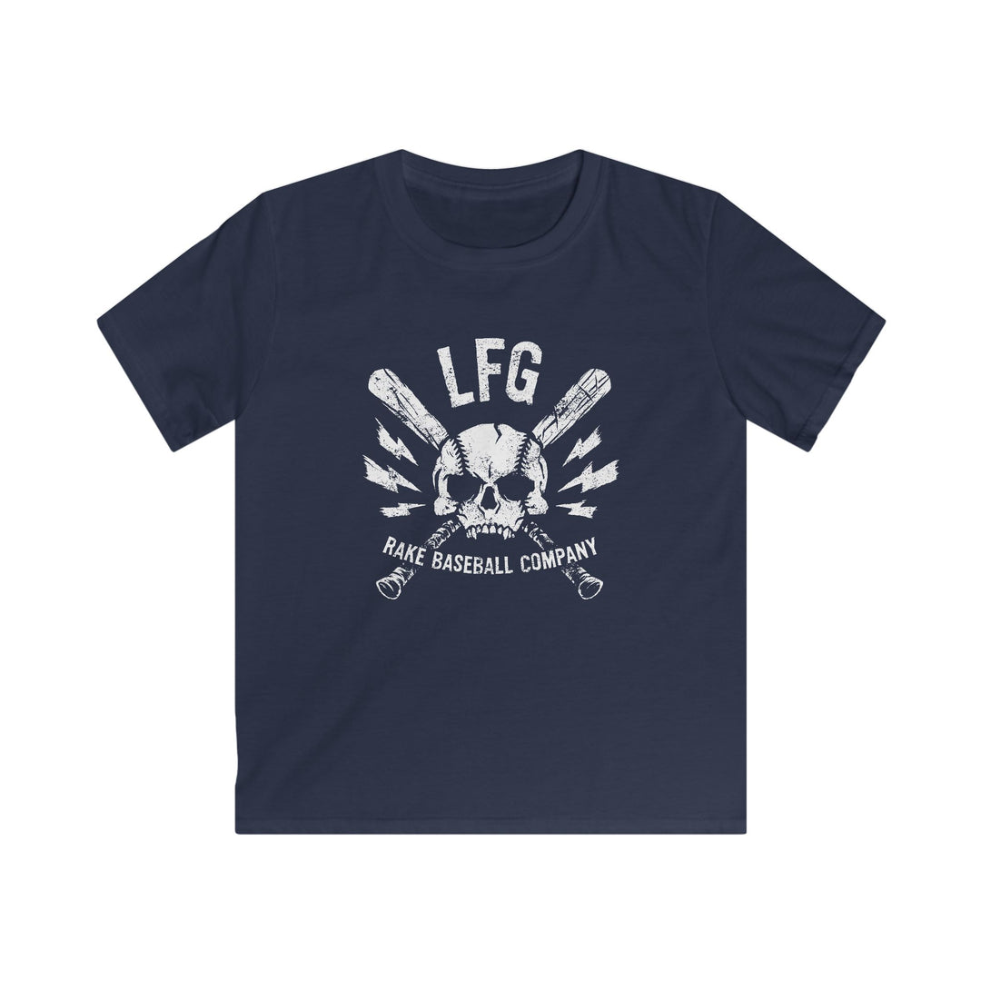 Kids LFG Skull Baseball Tee