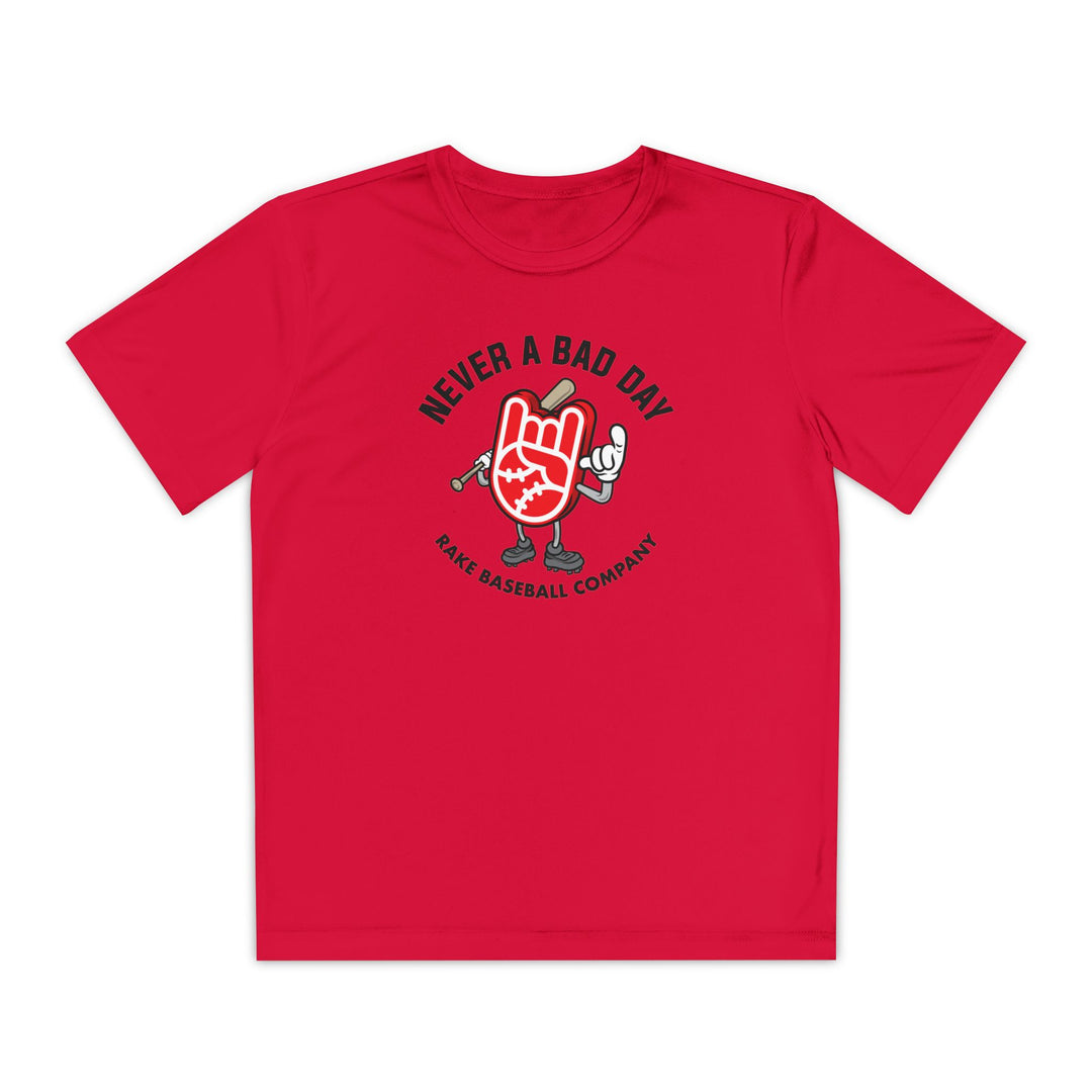 Kids "Never A Bad Day" Dry Fit Tee