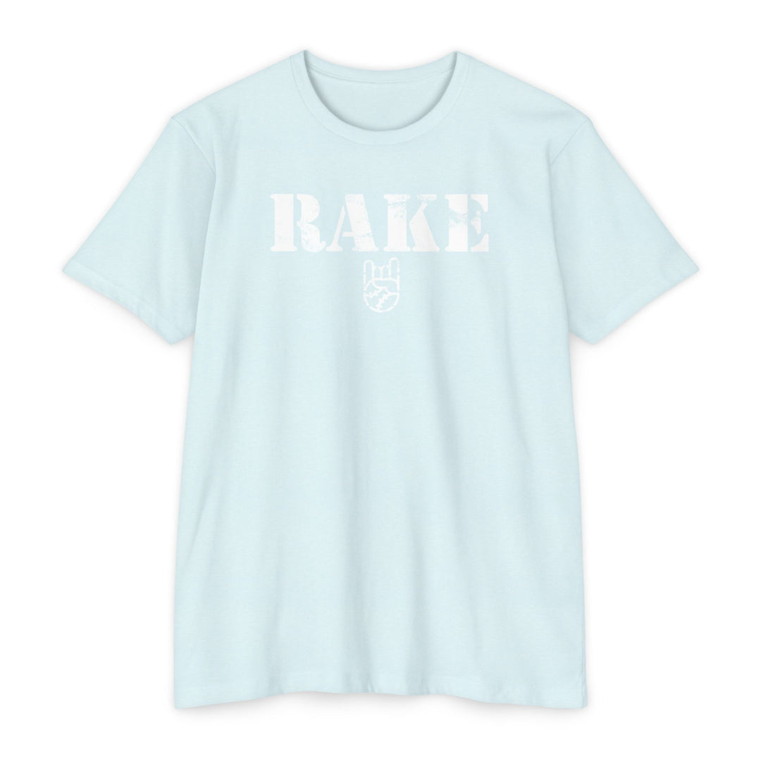 Rake Stencil Tee - Rake Baseball Company - RAKE BASEBALL | BASEBALL T-SHIRT | BASEBALL CLOTHING | GOOD VIBES ONLY