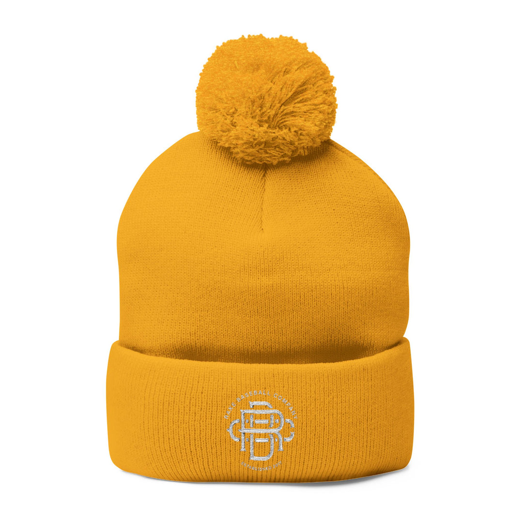 Rake Baseball Company Pom-Pom Beanie