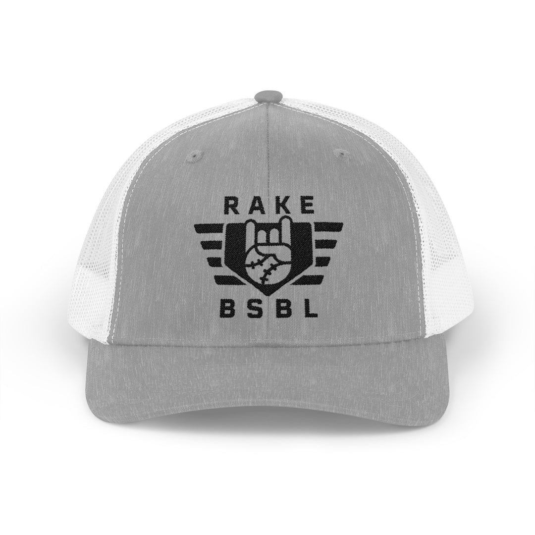 Rake Flag Snapback Trucker Cap