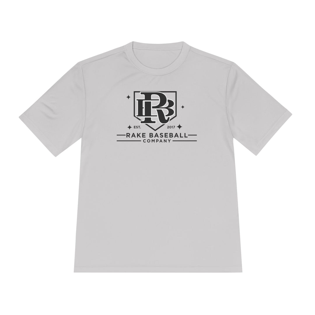 Rake Baseball Homeplate Tee Dry Fit Tee - Rake Baseball Company - RAKE BASEBALL | BASEBALL T-SHIRT | BASEBALL CLOTHING | GOOD VIBES ONLY