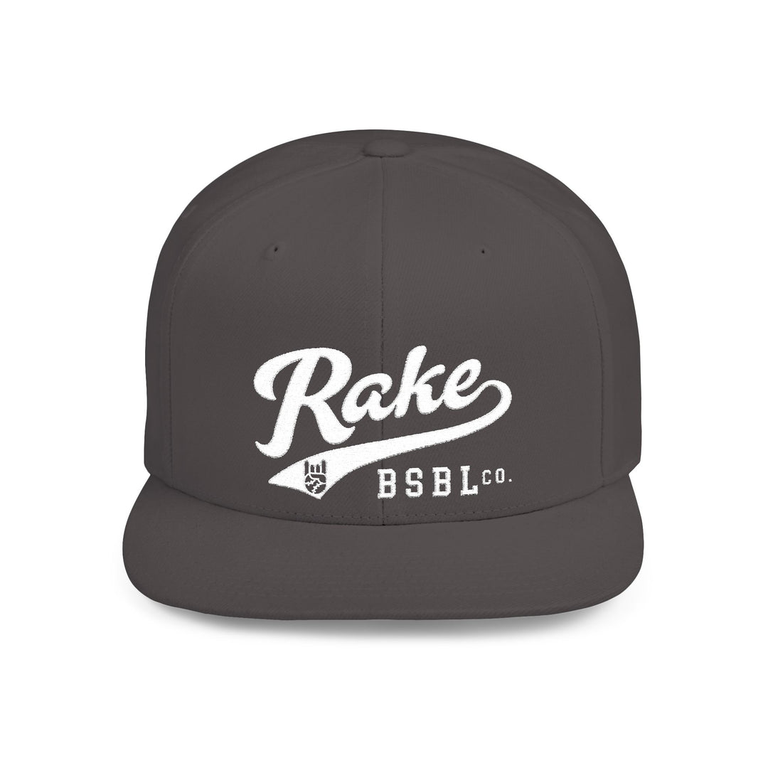 Rake Script Snapback Hat