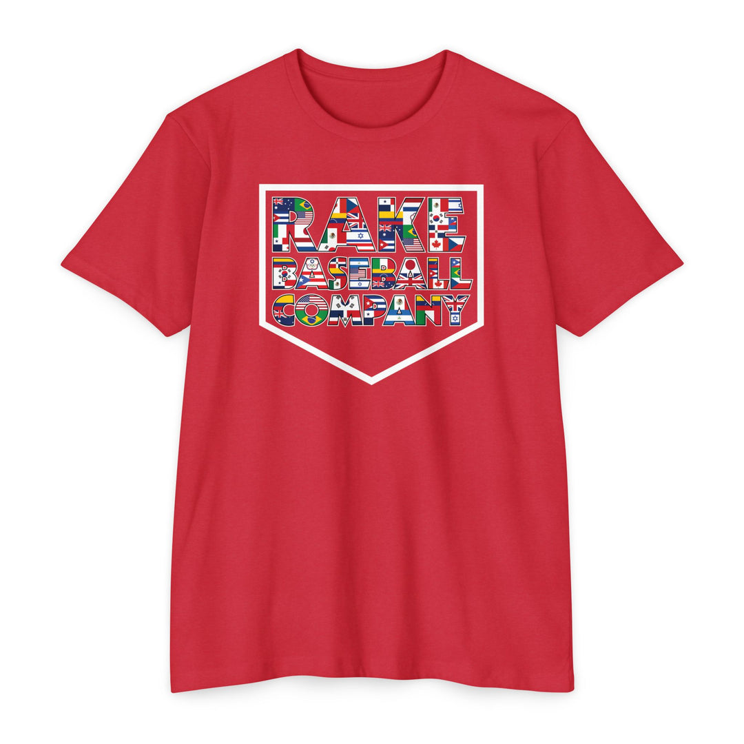Rake Baseball Company WBC Edition Tee - Rake Baseball Company - RAKE BASEBALL | BASEBALL T-SHIRT | BASEBALL CLOTHING | GOOD VIBES ONLY