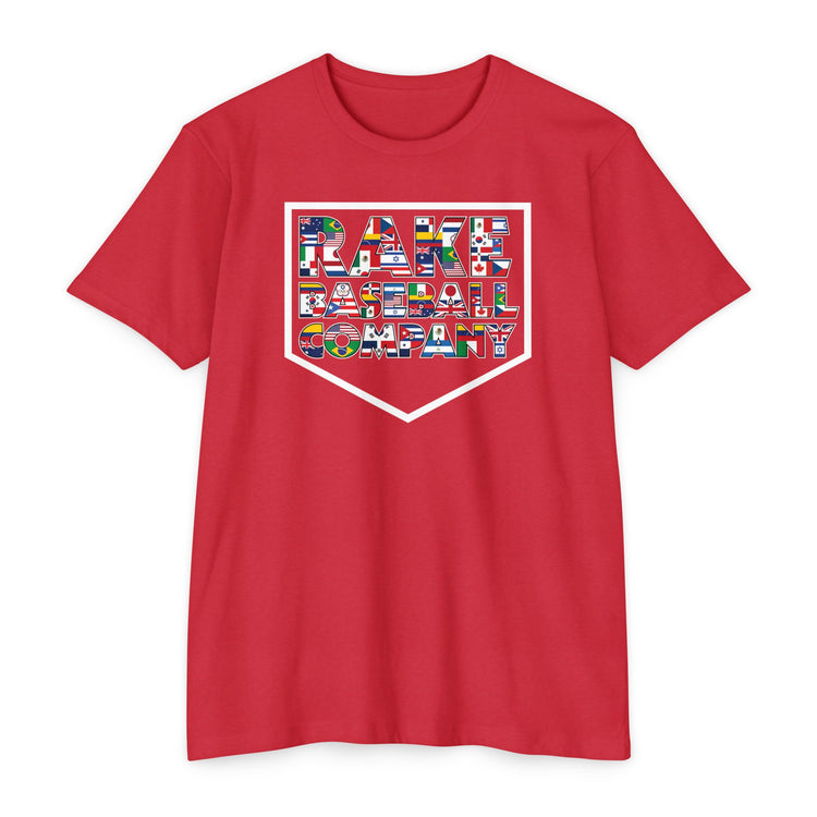 Rake Baseball Company WBC Edition Tee - Rake Baseball Company - RAKE BASEBALL | BASEBALL T-SHIRT | BASEBALL CLOTHING | GOOD VIBES ONLY