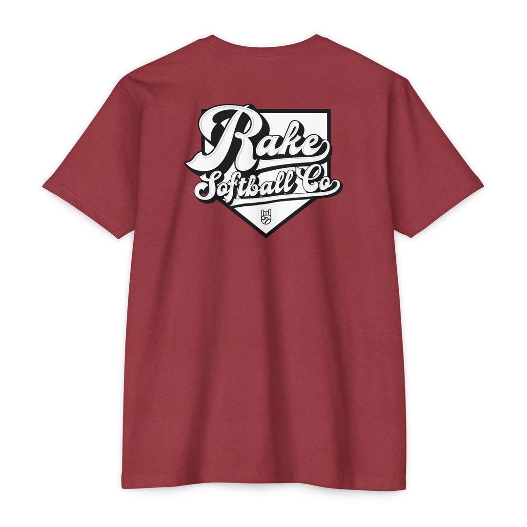 Rake Softball Co. Tee - Rake Baseball Company - RAKE BASEBALL | BASEBALL T-SHIRT | BASEBALL CLOTHING | GOOD VIBES ONLY