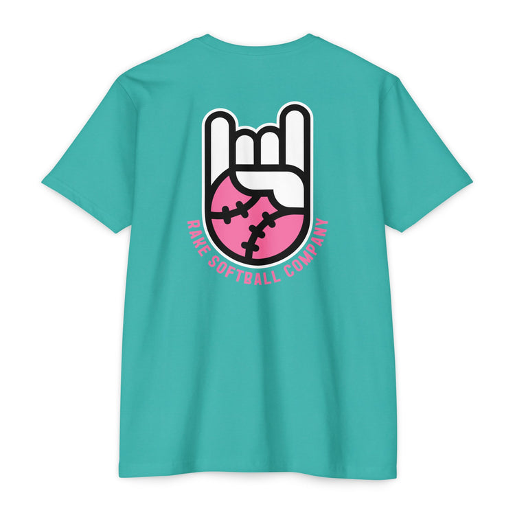 Rake Softball Company Tee - Rake Baseball Company - RAKE BASEBALL | BASEBALL T-SHIRT | BASEBALL CLOTHING | GOOD VIBES ONLY