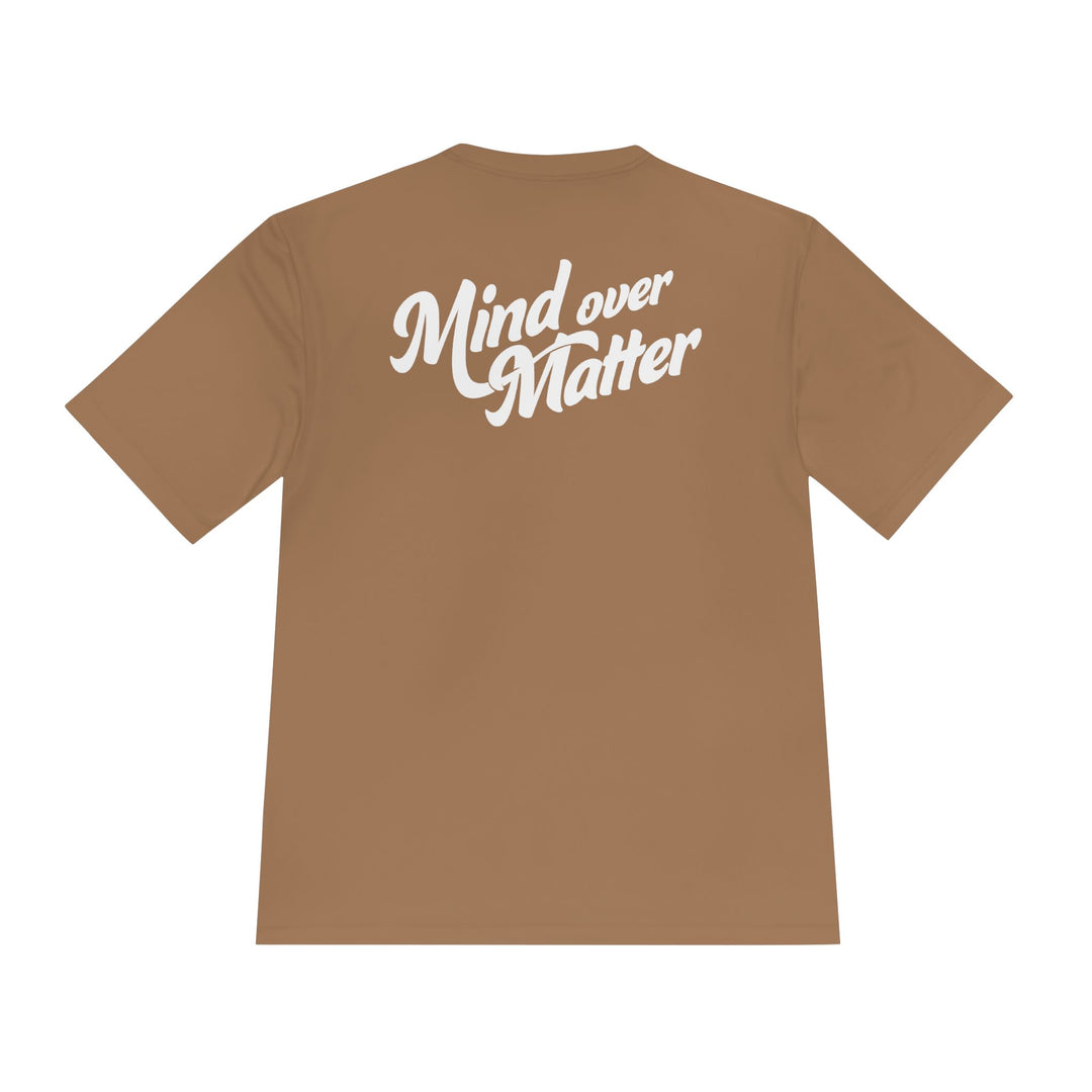 Mind Over Matter Dry Fit Tee - Rake Baseball Company - RAKE BASEBALL | BASEBALL T-SHIRT | BASEBALL CLOTHING | GOOD VIBES ONLY