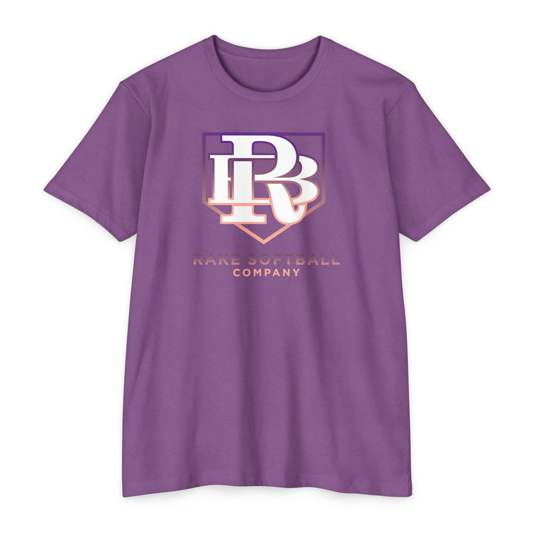 RB Homeplate Softball Tee - Rake Baseball Company - RAKE BASEBALL | BASEBALL T-SHIRT | BASEBALL CLOTHING | GOOD VIBES ONLY