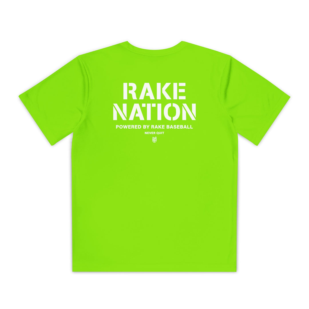 Kids Rake Nation Dry Fit Tee
