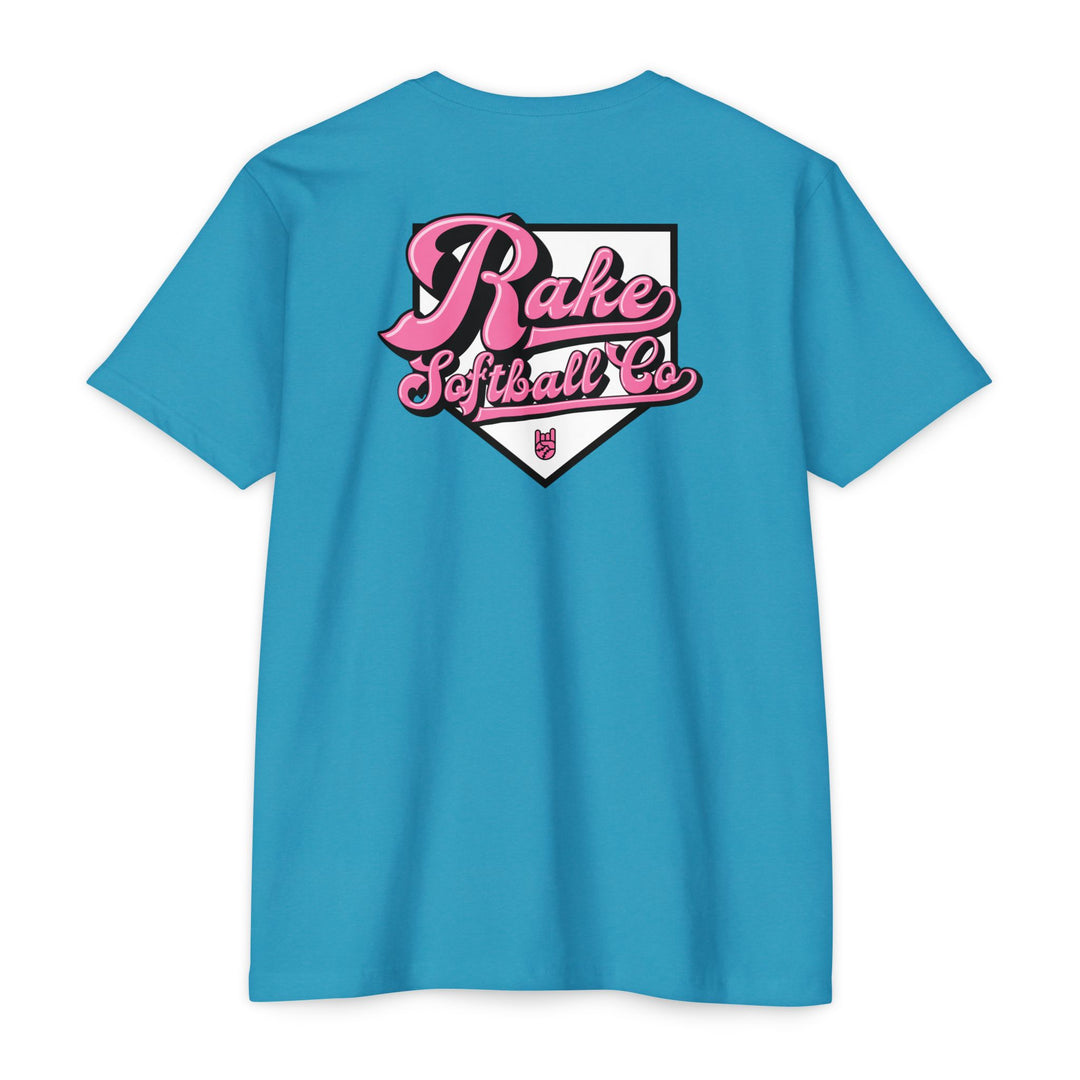 Rake Softball Co. Tee - Rake Baseball Company - RAKE BASEBALL | BASEBALL T-SHIRT | BASEBALL CLOTHING | GOOD VIBES ONLY