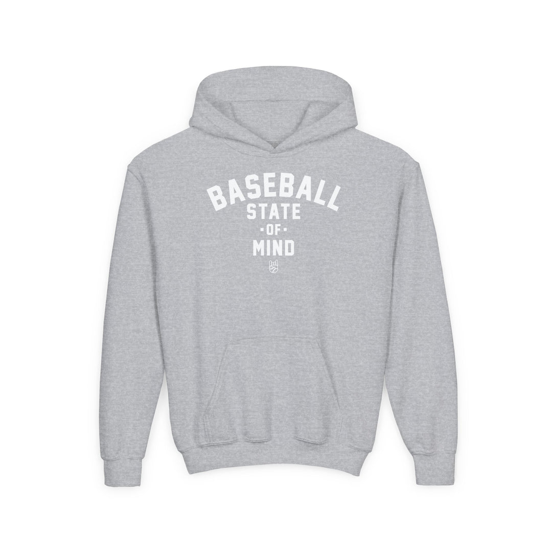 Kids Baseball State Of Mind Hoodie
