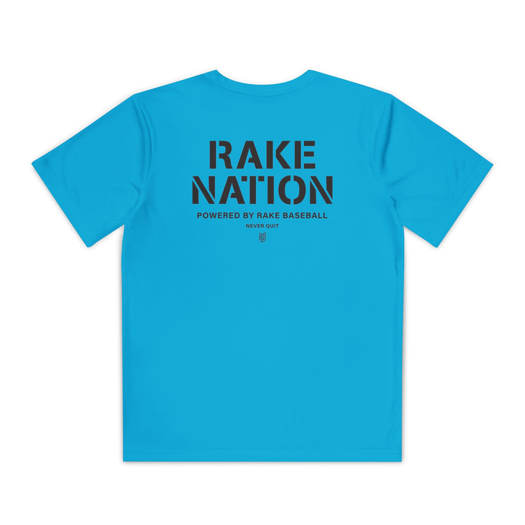 Kids Rake Nation Dry Fit Tee