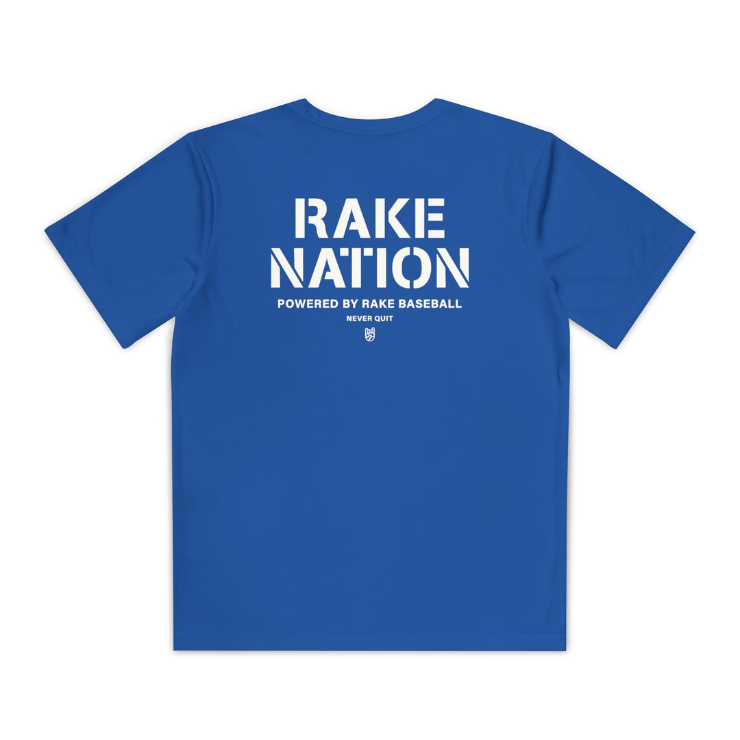 Kids Rake Nation Dry Fit Tee