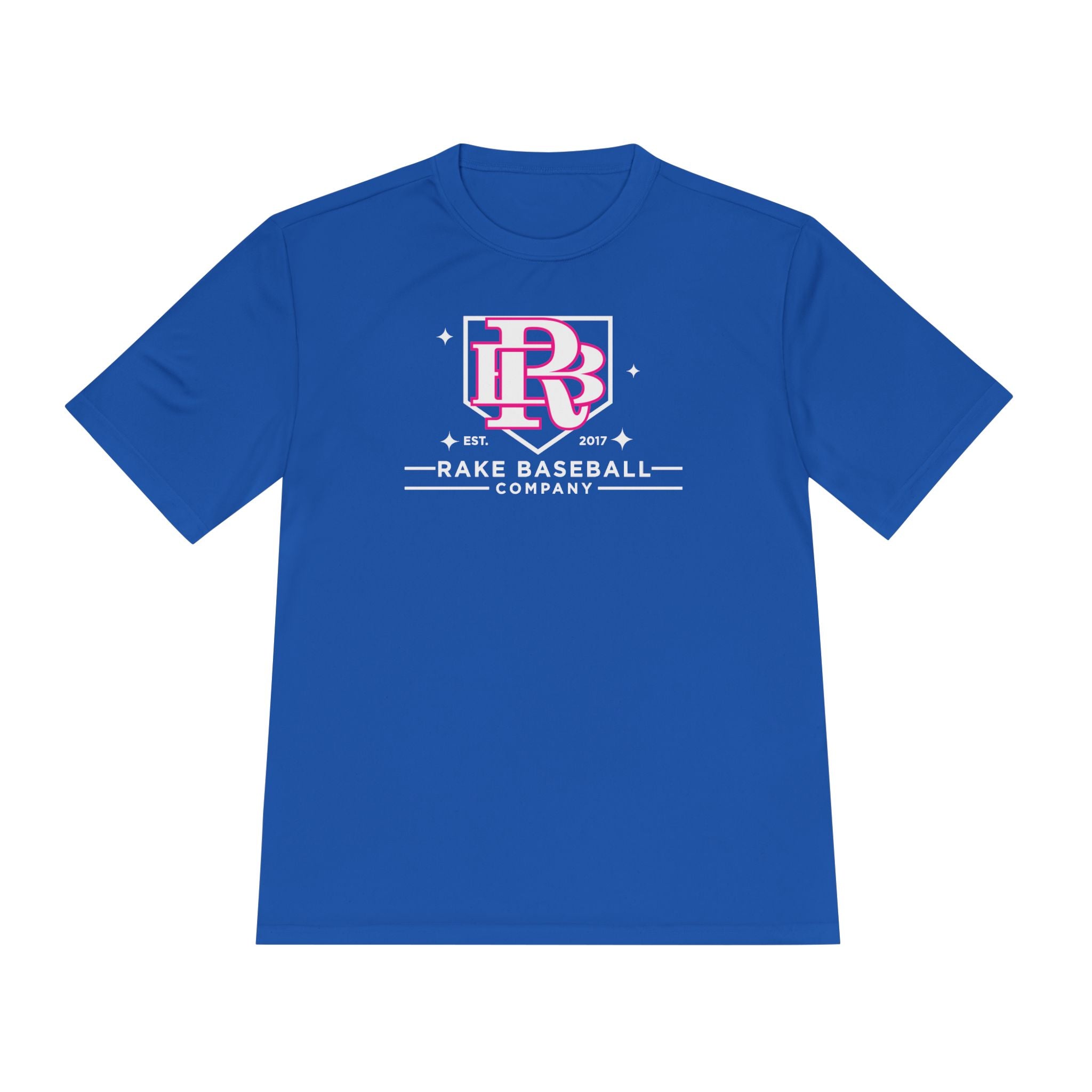 Rake Baseball Homeplate Tee Dry Fit Tee - Rake Baseball Company - RAKE BASEBALL | BASEBALL T-SHIRT | BASEBALL CLOTHING | GOOD VIBES ONLY