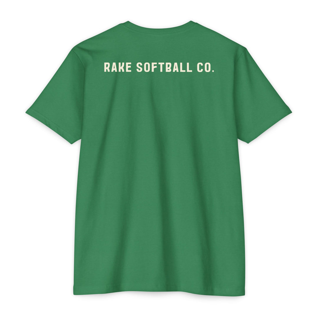 Built to Rake Softball Tee - Rake Baseball Company - RAKE BASEBALL | BASEBALL T-SHIRT | BASEBALL CLOTHING | GOOD VIBES ONLY