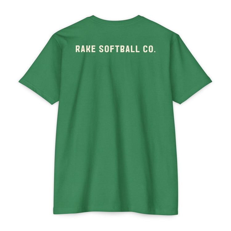 Built to Rake Softball Tee - Rake Baseball Company - RAKE BASEBALL | BASEBALL T-SHIRT | BASEBALL CLOTHING | GOOD VIBES ONLY
