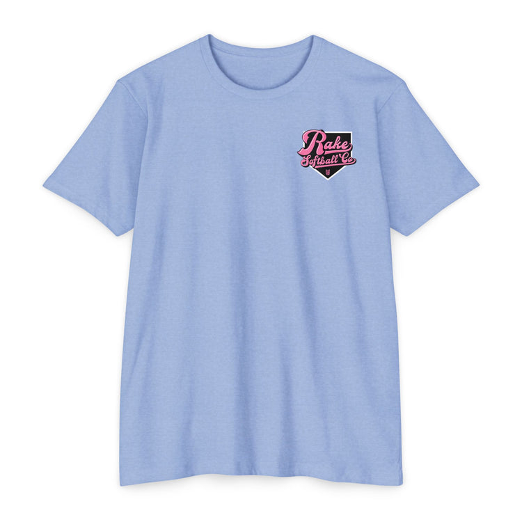 Rake Softball Co. Tee - Rake Baseball Company - RAKE BASEBALL | BASEBALL T-SHIRT | BASEBALL CLOTHING | GOOD VIBES ONLY
