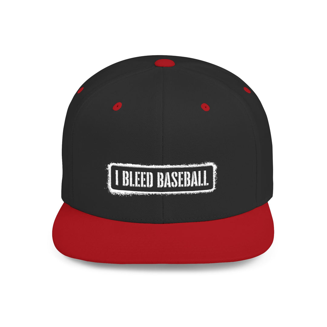 I Bleed Baseball Snapback Hat