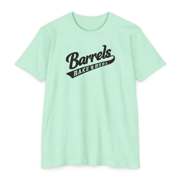 Barrels Tee - Rake Baseball Company - RAKE BASEBALL | BASEBALL T-SHIRT | BASEBALL CLOTHING | GOOD VIBES ONLY