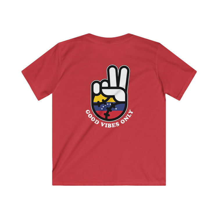 Kids Venezuela Inspired WBC Edition Tee - Rake Baseball Company - RAKE BASEBALL | BASEBALL T-SHIRT | BASEBALL CLOTHING | GOOD VIBES ONLY