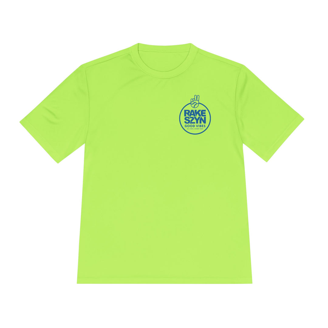 Rake SZYN Dry Fit Tee - Rake Baseball Company - RAKE BASEBALL | BASEBALL T-SHIRT | BASEBALL CLOTHING | GOOD VIBES ONLY
