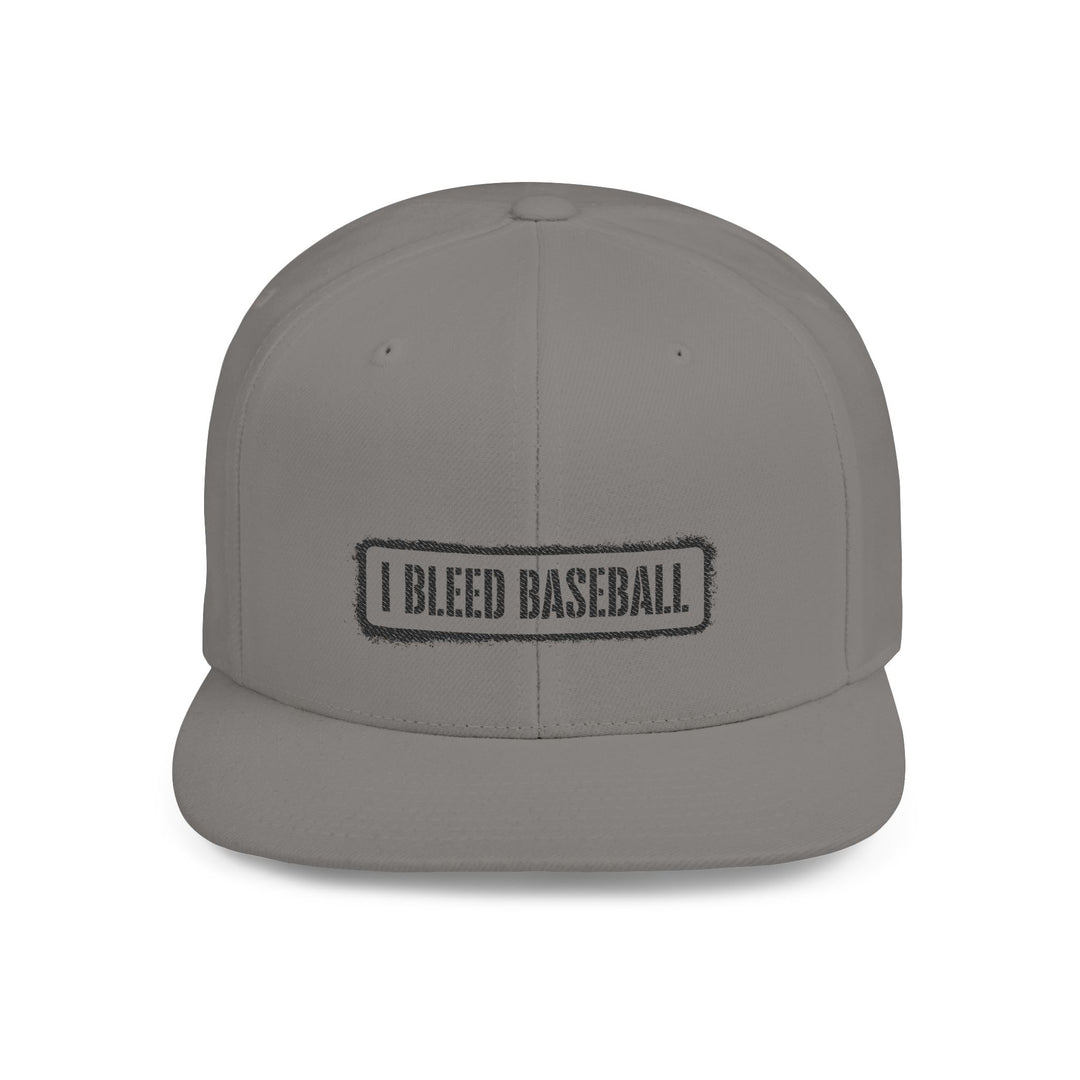 I Bleed Baseball Snapback Hat