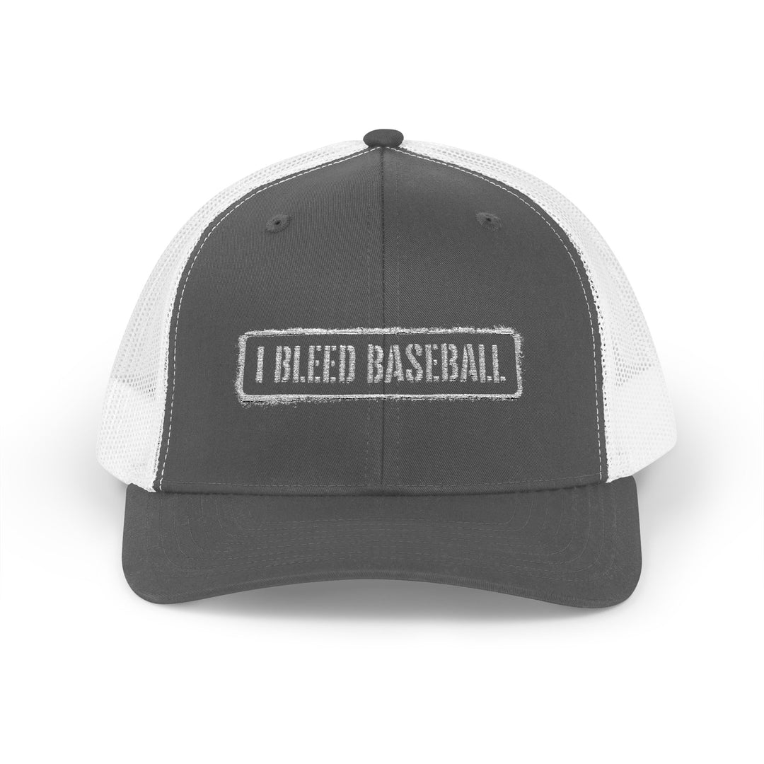 I Bleed Baseball Snapback Trucker Cap