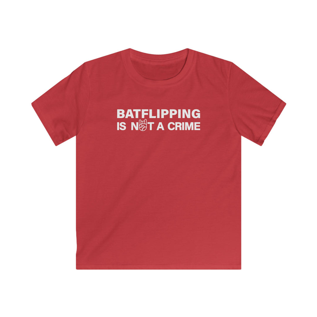 Kids Batflipping is Not a Crime Tee
