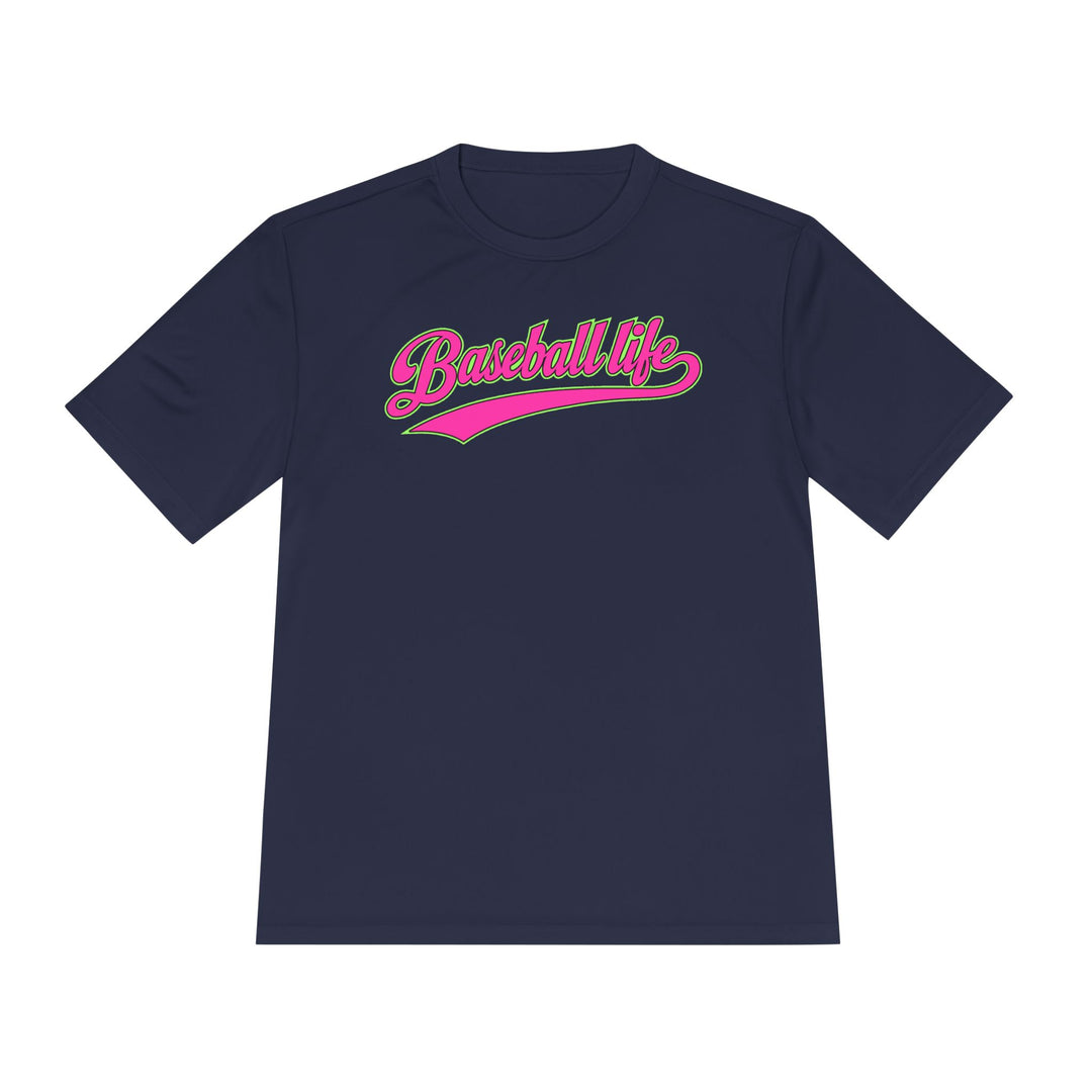 Baseball Life Pink Edition Dry Fit Tee
