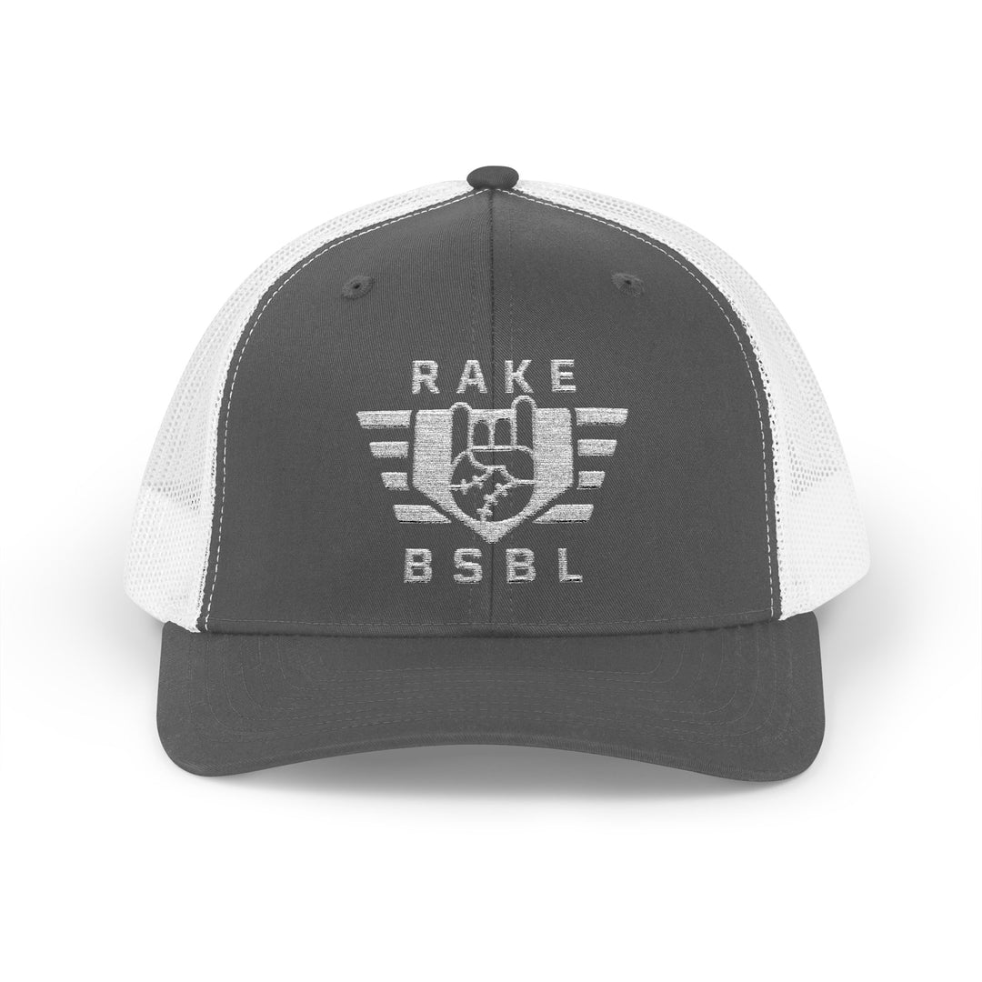 Rake Flag Snapback Trucker Cap