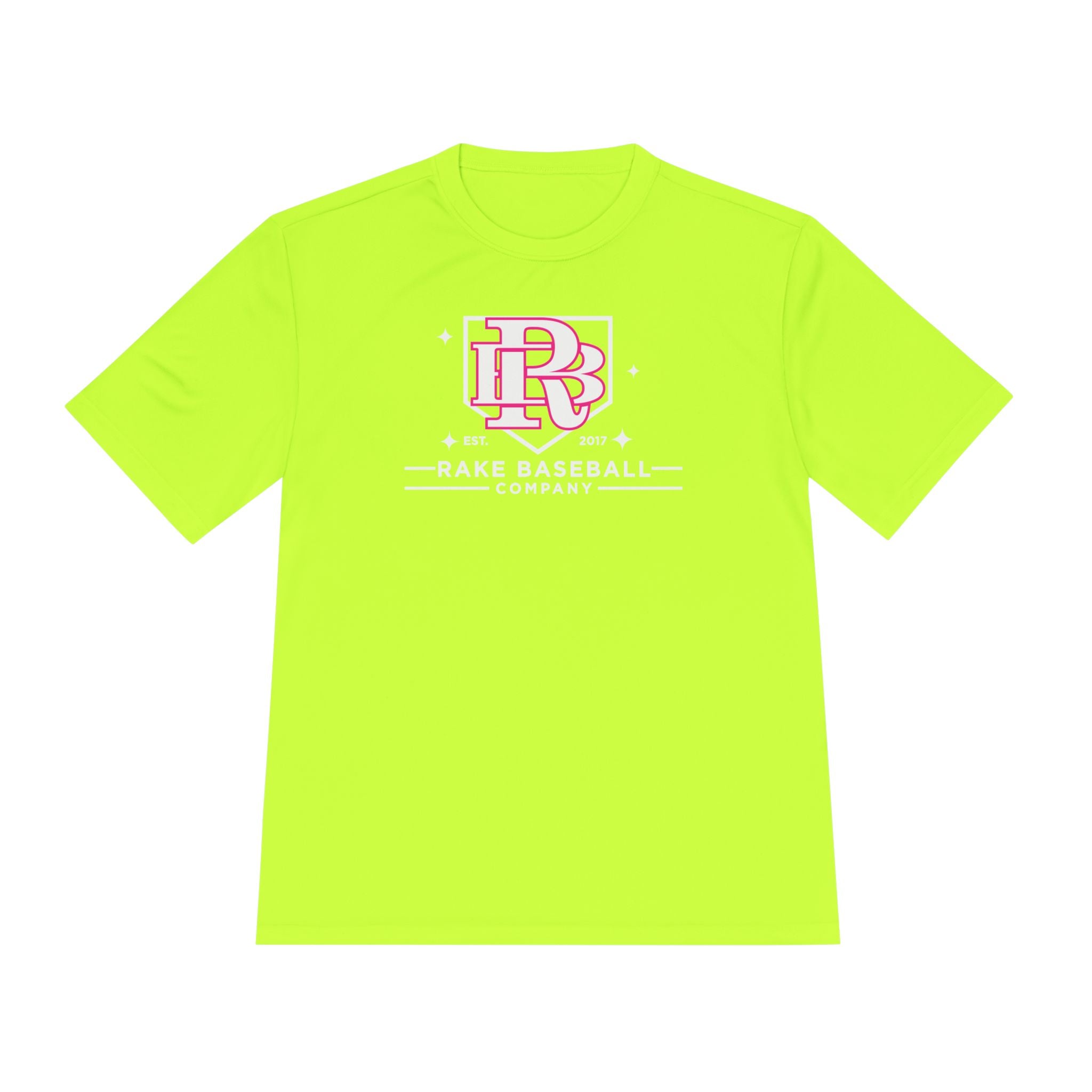 Rake Baseball Homeplate Tee Dry Fit Tee - Rake Baseball Company - RAKE BASEBALL | BASEBALL T-SHIRT | BASEBALL CLOTHING | GOOD VIBES ONLY
