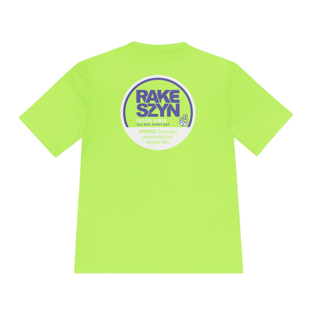 Rake SZYN Dry Fit Tee - Rake Baseball Company - RAKE BASEBALL | BASEBALL T-SHIRT | BASEBALL CLOTHING | GOOD VIBES ONLY