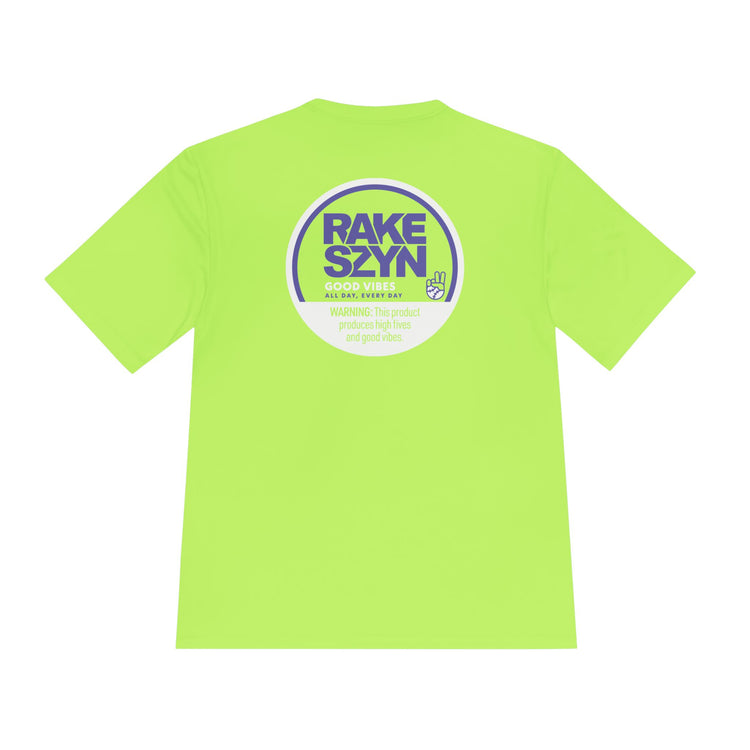 Rake SZYN Dry Fit Tee - Rake Baseball Company - RAKE BASEBALL | BASEBALL T-SHIRT | BASEBALL CLOTHING | GOOD VIBES ONLY