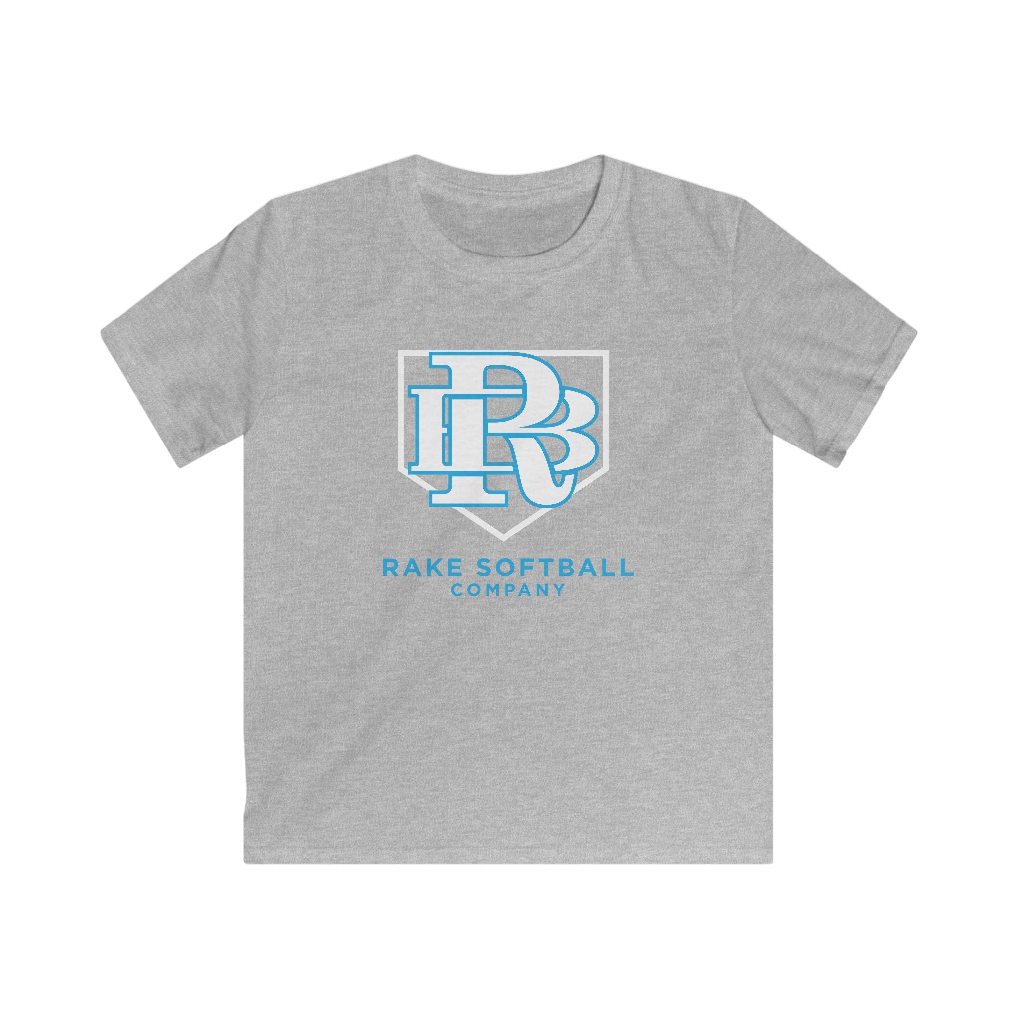 Kids RB Homeplate Softball Tee - Rake Baseball Company - RAKE BASEBALL | BASEBALL T-SHIRT | BASEBALL CLOTHING | GOOD VIBES ONLY