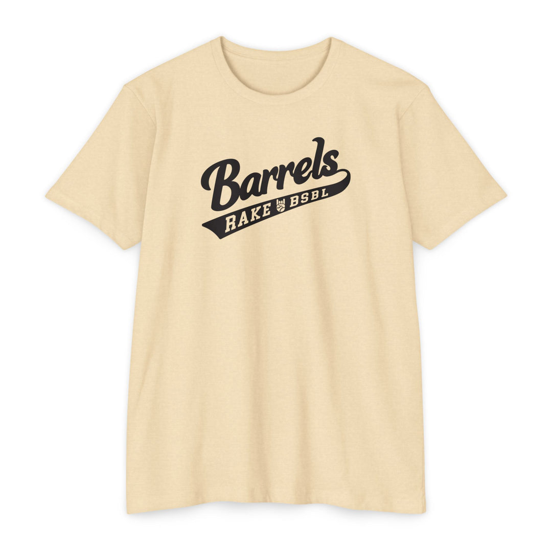 Barrels Tee - Rake Baseball Company - RAKE BASEBALL | BASEBALL T-SHIRT | BASEBALL CLOTHING | GOOD VIBES ONLY
