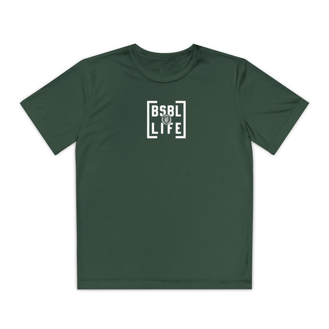 Kids BSBL Life Dry Fit Tee