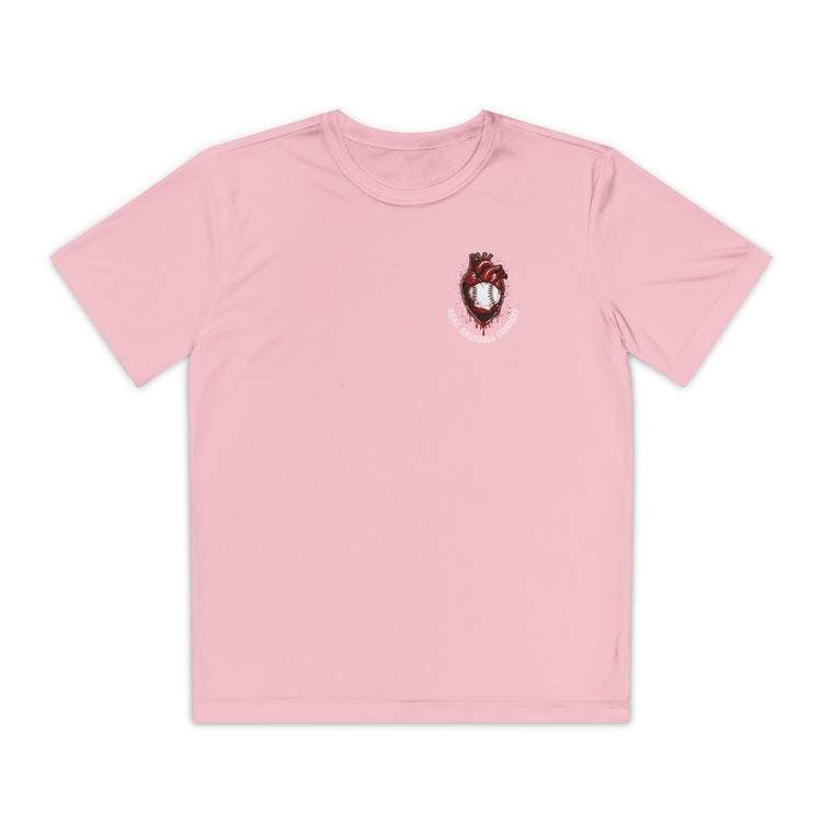Kids My True Love Baseball Dry Fit Tee - Rake Baseball Company - RAKE BASEBALL | BASEBALL T-SHIRT | BASEBALL CLOTHING | GOOD VIBES ONLY