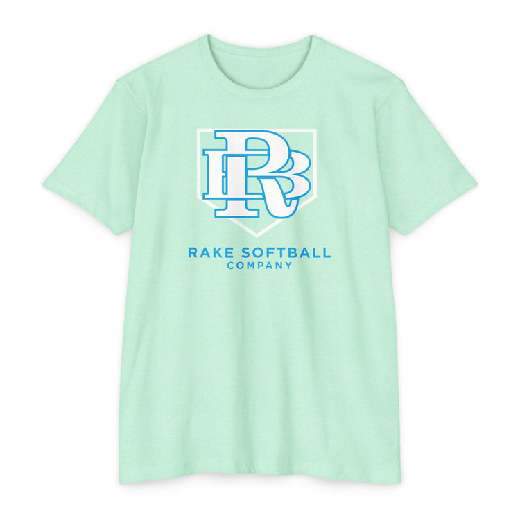 RB Homeplate Softball Tee - Rake Baseball Company - RAKE BASEBALL | BASEBALL T-SHIRT | BASEBALL CLOTHING | GOOD VIBES ONLY